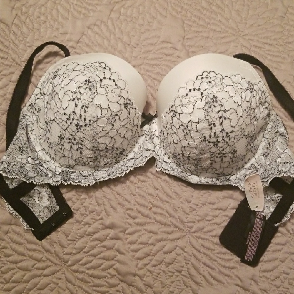 Victorias Secret Dream Angels lined demi bra 34DDD